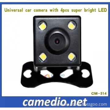 Universal Car Backup Camera Night Vision with 4PCS Super Bright LED